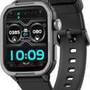 Smart Watch for Kids, Kids Fitness Tracker Smartwatch for Boys Girls Teens Gifts, Sleep Monitor Step Counter Pedometer DIY Watch Face Touch Screen (Black)