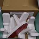 Door Lever Locks (4 Pack) - Prevents Toddlers from Opening Doors - Durable ABS with 3M Adhesive - Easy One-Hand Operation for Adults, No Tools Needed (White)