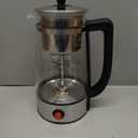 KIDISLE Percolator Coffee Pot Electric Coffee Maker, 10-Cup Coffee Percolator with Auto Keep Warm, Stainless Steel Basket, Borosilicate Glass, Cool-Touch Handle