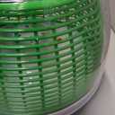Farberware Easy to use pro Pump Spinner with Bowl, Colander and Built in draining System for Fresh, Crisp, Clean Salad and Produce, 6.6 quart, Green