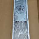 SineRise LED Modern Bathroom Vanity Light Fixtures (2-Light, 15.5-Inch, Dimmable), Brushed Nickel Modern Acrylic Bathroom Wall Lighting Fixtures Over Mirror (Cool White 6000K)