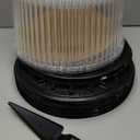 10 Pcs 10 Inches Disposable Cake Container with Lid Plastic Cake Carrier with Clear Dome Lid and Cake Boards Round Cake Containers Carriers for Transport, Party Takeout Food Display