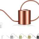 Plant Watering Can, 50 oz / 1500 ml Stainless Steel Metal - Modern Decorative with Long Spout for Indoor Potted Plants, Bonsai, Garden Flowers, Copper