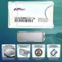 3 x EZ Pass Holder with Dual Suction Cups  Windshield Transponder Mount for Car  Only Fits EZ Pass Mini (3.7" x 1.9")  Requires Removing Original Velcro