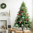 Funny Christmas Wooden Ornaments Jingle My Bells Female Humour Xmas Tree Holiday Party Decorations, Naughty Dirty Gag Funny elk Gift Ideas for Adults Merry Christmas Home Decor