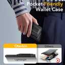 Oterkin for Samsung Galaxy S26 Plus Wallet Case [4-5 Card Holder] [Kickstand] [RFID Blocking] [Full Camera Protection] [Military Grade Protection] Shockproof Rugged Phone Case for S26 Plus, Black