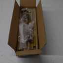 Over The Table Rod Stand with Clamps Adjustable 31-110 in Length 31-64 in Height Gold Table Balloon Arch Hanging Stand with Storage Bag for Halloween Christmas Wedding Birthday Party Decoration