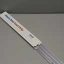 AmazerBath 5 PCS Shower Door Side Seal Strip for 3/8 Inch Glass - 15.75 Inches x 5, 5 Sections Segmented Shower Installation Kit, Frameless Glass Door Seal Strip