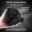 IEMAI TPU 95A 3D Printer Filament 1.75mm, Flexible & Soft Polyurethane, +/- 0.02mm Dimensional Accuracy, 1KG Spool (2.2lbs), Compatible with Most FDM Printers, Black