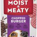 Purina Moist and Meaty Dog Food Chopped Burger Soft Dog Food Pouches - 36 ct. Pouch BB MAY 2026
