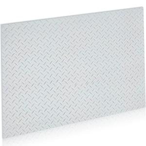 Tandefio 1 Pcs 36 x 24 x 0.063 Inches Aluminum Diamond Plate Sheet Metal Aluminum Sheet Flat Metal Sheets Tread Diamond Plate Panel for Cutting Processing