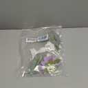 HAIMEIKANG Hair Clip, 3 Pieces Hawaiian Flower Hair Pins - Artificial Tropical Flower Hair Accessories for Women in White, Yellow, Purple (3 Count, 1 Package)