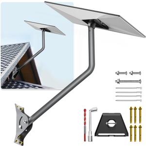 Gen 3 Mount for Starlink, 26 Inch Wall /Roof Mount Compatible with V3 Starlink Standard Dish, Adjustable Mounting Kit Include Aluminium Gen 3 Pipe Adapter