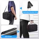 Gorixer Switch 2 Case for Nintendo Switch 2(2025) or 1 and OLED Models(2021),Stores 18 Game Cards for Nintendo 3DS & 2DS Games (Black)