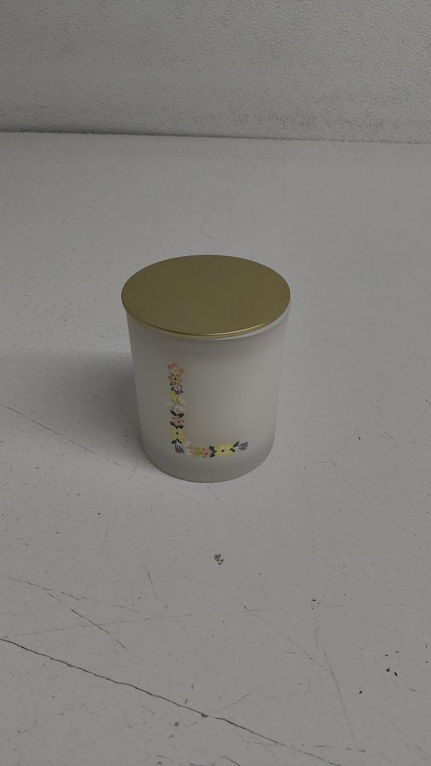 Monogram Candle L -8 oz