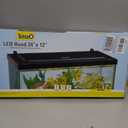 Tetra LED Aquarium Hood 24 in x 12 in, Low-Profile Fish Tank Cover with Hidden Lighting