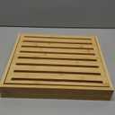 10.5" Bread Slicer for Sourdough - Bamboo Homemade Bread Cutter Guide with Crumb Tray
