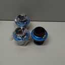 AHL Red 42mm Warehouse Performance Air Filter Pod / 150cc-250cc Motorcycle Scooter ATV Dirt Bike(3 pcs