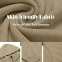 COOFANDY Mens Knitted Hoodie Sweater Long Sleeve Turtleneck Quarter Zip Pullover Sweaters with Pocket (M)