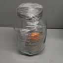 1 Gallon Glass Beverage Dispenser with Lid, Stainless Steel Spigot, Glass Drink Dispensers for Parties, Lemonade Dispenser With Ice Cylinder for Weddings, Party,Sun Tea Jar, Water Juice Dispensers