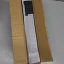 Floating Shelf Bracket 12 Inch, 6 Pack Heavy Duty Shelf Brackets, Black Wall Shelf Bracket for DIY Decorative with Mounting Hardware