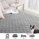Ameritex Waterproof Dog Bed Cover Pet Blanket for Furniture Bed Couch Sofa Reversible, 52x82 Inch