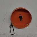 4 inch Hole Saw with Arbor for Metal Wood Plastic, 102mm Bi-Metal Hole Cutter for Different Project with Smooth and Flat Drilling Edge, Fast Chip Removal