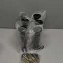 Abiglifty 6Pcs Adjustable Bed Support Legs, 7.08-13 Inch Bed Frame Legs, Metal Bed Frame Support Legs, Non-Slip Bed Legs Replacement, Heavy Duty Furniture Legs for Sofa/Cabinet/Couch/Dresser/Table