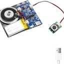 Module - 16MB Push Button Activated Sound Module with Speaker, Type-C Cable, and Easy Recording Capability16 Minutes for Personalized Greetings, DIY Projects, and Holiday Crafts (Blue-1 PC)