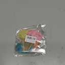 24 Pack Smile Face Cupcake Toppers Y2k Pink Party Bachelorette Cupcake Picks Lightning Star Birthday Party Supplies