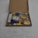 New Years Eve Party Supplies 2026 - Happy New Year Decorations Kit - Set of 50 Includes Banner, Hats, Ribbon, Glasses,Tiaras, Balloons, Squawkers and Fringe Curtains - Accessories for Kids Party Decor