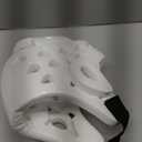 Kids & Adults Taekwondo Karate Headgear MMA Martial Arts Helmet, Soft Head Gear for Martial Art Grappling Muay Thai Kickboxing Taekwondo (Small, WHITE)