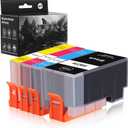 Aceozsoronn 923e 923XL 923 Ink Cartridges for HP OfficeJet Pro 8130e 8135e 8139e 8138e 8122e 8120 8124e 8125e 8130 8132e 8134e Printers (4 Pack with Chip)