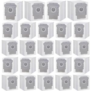 24 Pack Vacuum Bags Compatible with iRobot Roomba i7 i7+ i3 i3+ i8 i8+ j5+ i5+ i4 i4+ i1+ i6 i6+ j5+ j7 j7+ s9 s9 Plus Bags Automatic Dirt Disposal Bags