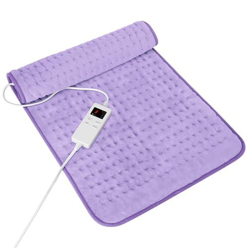 Amazon.com: Heating Pad for Period Cramps, Heating Pad for Back/Neck/Shoulder Muscle Pain, 6 Heating & 4 Timer Setting, Auto Shut Off, Dry/Moist Heat & Machine Washable, Birthday Christmas Gifts for Women Mom, Health & Household