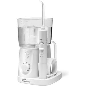 Waterpik Nano Plus Water Flosser For Teeth, Portable Electric Power, Compact For Travel and Home, 4 Flossing Tips, ADA Accepted, White WP-320