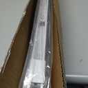 Lazblinds Upgraded Top Down Bottom Up (TDBU) Honeycomb Blinds, No Drill No Tools Easy Install Cordless Cellular Shades for Windows 34" W x 48" H, White - Blackout