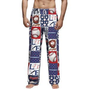 Men's Lounge Pants, Separate Bottoms with Pockets - Funny Pjs for Sleep & Lounging (XXL)
