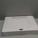 TIMEBAL 2025 Smart Chicken Coop Heater with Adjustable Temperature Remote Control, 200 Watts Radiant Heat Flat Panel Heaters for Winter Heating, Adaptable to Timer and Temp Controllers (Black) (12.4''x15.9''x5.5'')