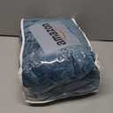 MOSAYT Velvet Stretch Chair Covers for Dining Room Set of 6 - Soft Slipcovers with Thick Removable Fabric for Parsons Chairs, Washable Seat Protectors for Kitchen, Banquet & Home Decor, Teal