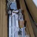 KEIKI L Shaped Home Office Desks with LED Light, Pegboard, Hutch, Drawers, Bookshelf & Storage Shelves, Modern Wooden Gaming Computer Corner Table for Work, Study, Writing