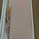 ROBUD Baby Doll Crib, Wooden Doll Bed with Storage and Bedding, of Toy Baby Crib to Kids, Pink Baby Doll Beds Suit for Dolls Under 22 Inches, Large