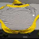 Morezi Dog Zip Up Raincoat with Reflective Buttons, Rain/Water Resistant, Adjustable Drawstring, Removable Hood, Raincoats with Legs 8lbs to 80lbs- Yellow - XL