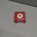 4 x Football Ornaments - Football Gifts for Christmas Tree Decorations - Double-Sided Printed Ceramic Christmas Ornament