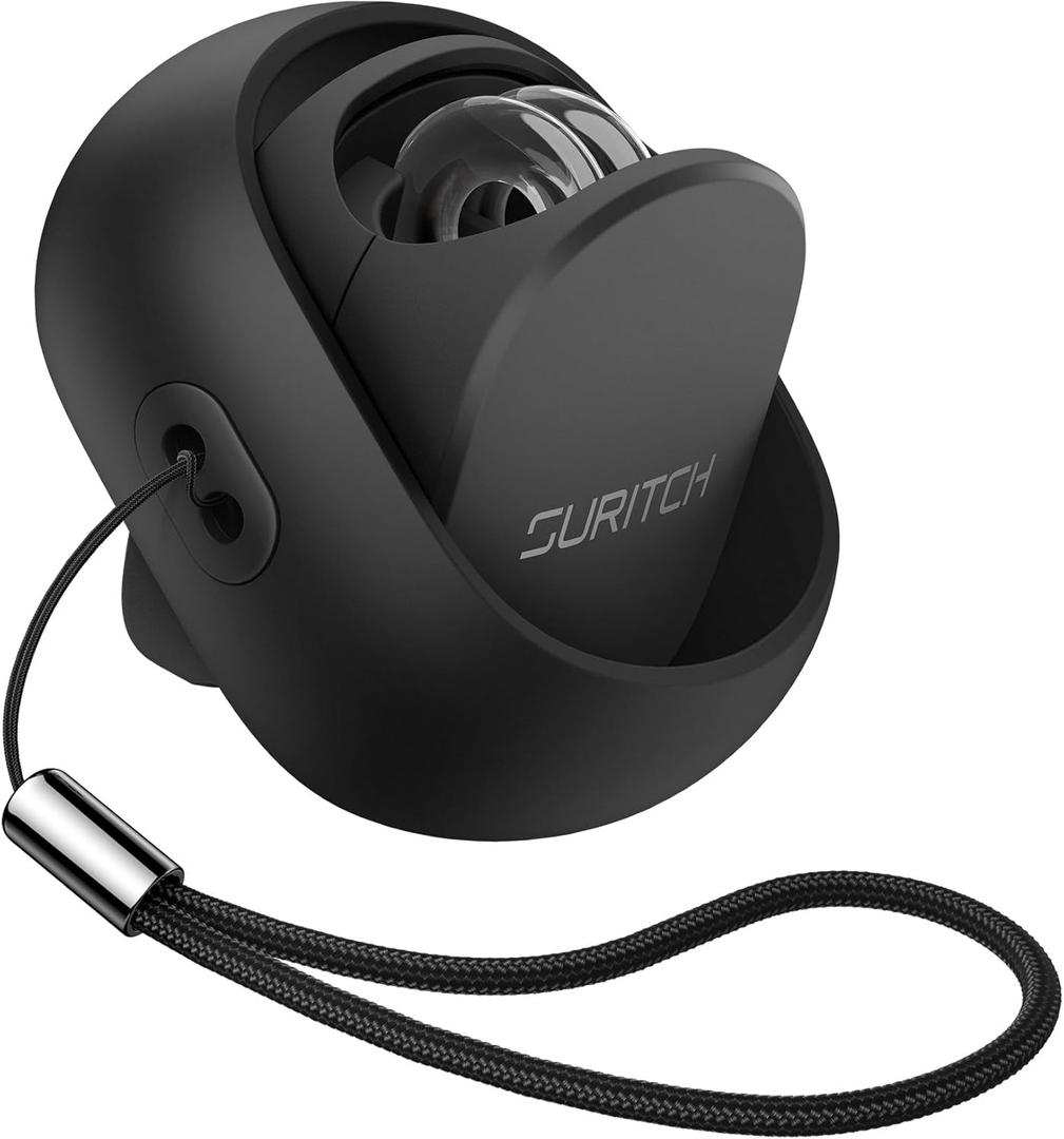 SURITCH Case for Loop Earplugs, Portable Storage Container for Earplugs & Accessories, Black