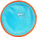 Chuckit! Paraflight Flying Disc Dog Toy - Water Floating Flyer - Durable Nylon Construction with Soft Rubber Edges - For Medium and Large Dogs - Size Large - 9.75" L x 9.75" W - Pack of 1