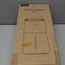 MistFree Evaporative Humidifier for Bedroom, 3L No White Dust for Sensitive Individuals, Auto Humidity Control, Works with Tap Water, Night Light, Easy Clean Tank for Home & Small Room