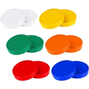 12 Pcs Colorful Juice Pouring Bottle Caps Lids 3.5 Inch Suitable for 34 oz Bar Pour Containers for Bar Kitchen Party Supplies