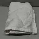 GLAMBURG 100% Cotton 2 Pack Oversized Bath Towel Set 28x55 Inches, Ultra Soft Highly Absorbant Compact Quickdry & Lightweight Large Bath Towels, Ideal for Gym Travel Camp Pool - White