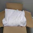 10 Pack White Round Tablecloths, 120 Inch Stain Resistant and Wrinkle Polyester Fabric Washable Table Clothes Cover for Kitchen Dining, Wedding, Reception Banquet, Birthday Party, Buffet Restaurant